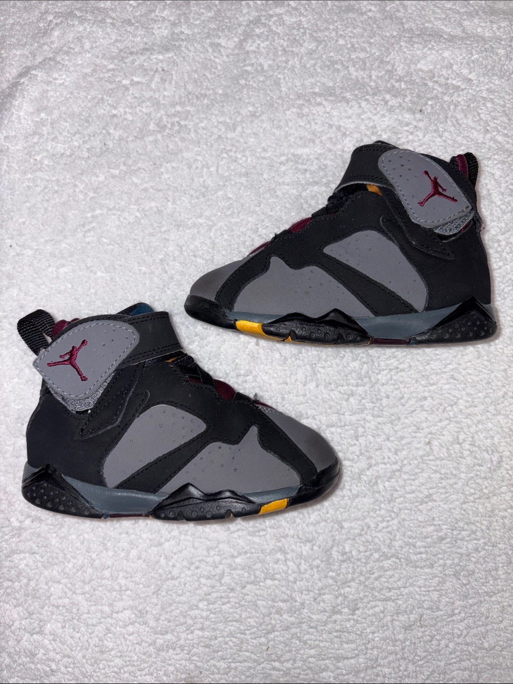 Nike Air Jordan 7 VII  Retro TD Bordeaux Shoes 304772-004 Toddler Size 7c 2011